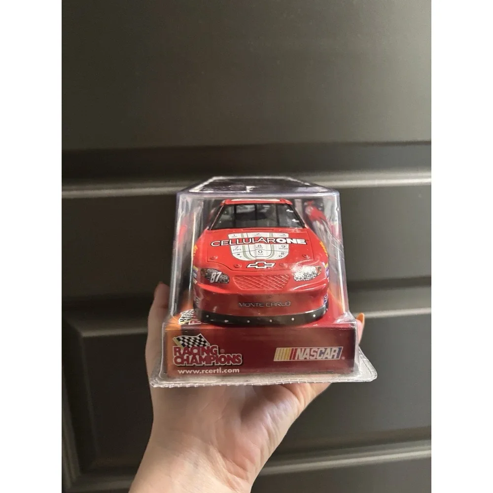 2005 Racing Champions NASCAR #87‎ Joe Nemechek Cellular One Red 1:24 Autographed